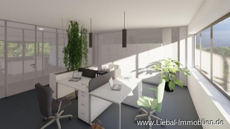 Visualisierung möglicher Büros 