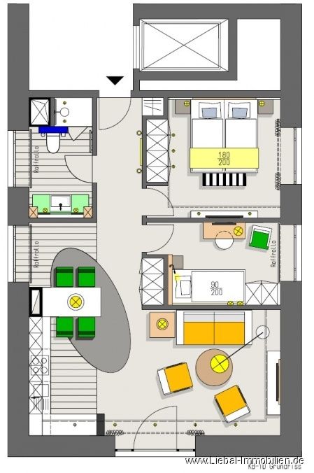 Beispiel 3 Zimmer Apartment 3.OG